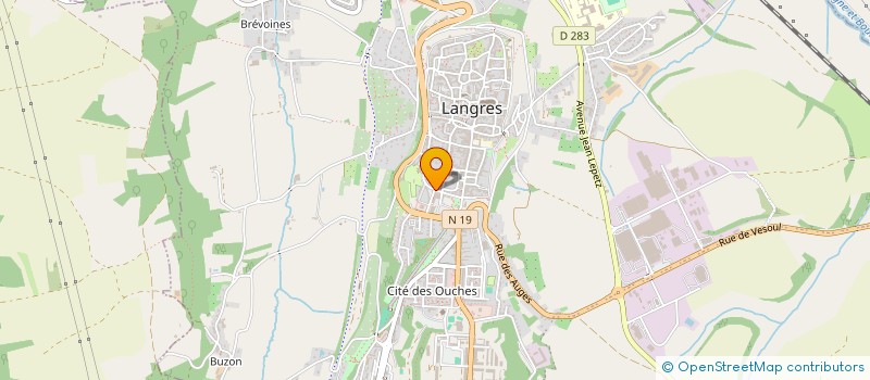 localisation de l'entreprise AUTO-ECOLE BEL'AIR à LANGRES
