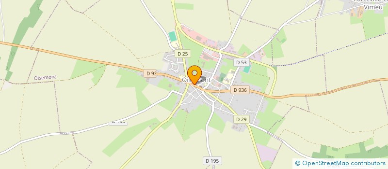 localisation de l'entreprise AUTO ECOLE BENOIT DANCOURT SARL à OISEMONT