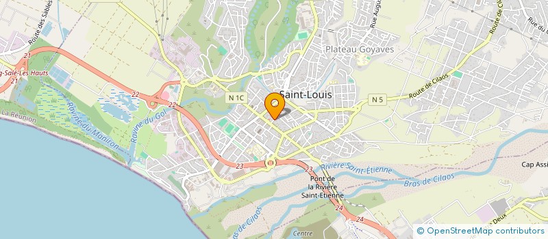 localisation de l'entreprise AUTO ECOLE BOYER NAGRE à SAINT-LOUIS