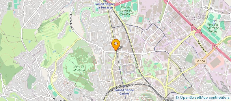 localisation de l'entreprise AUTO ECOLE BY MAX  SAINT-ETIENNE