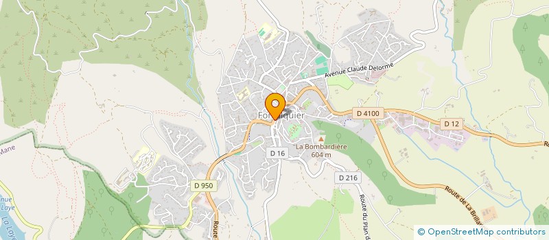 localisation de l'entreprise AUTO ECOLE CA ROULE à FORCALQUIER