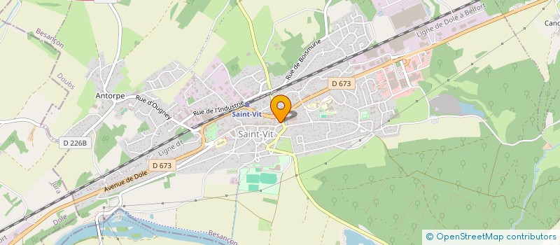 localisation de l'entreprise AUTO ECOLE CAP CONDUITE  SAINT-VIT