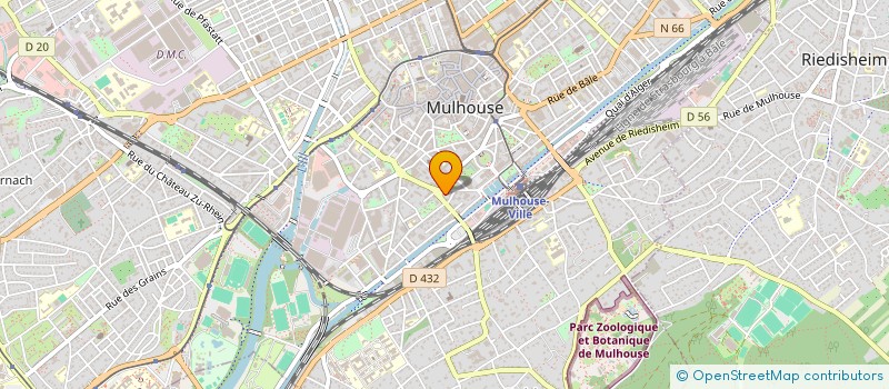 localisation de l'entreprise AUTO ECOLE CLEMENCEAU IL à MULHOUSE
