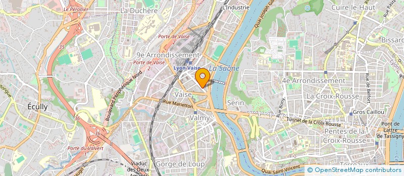 localisation de l'entreprise AUTO-ECOLE CONDUITE PLUS  LYON