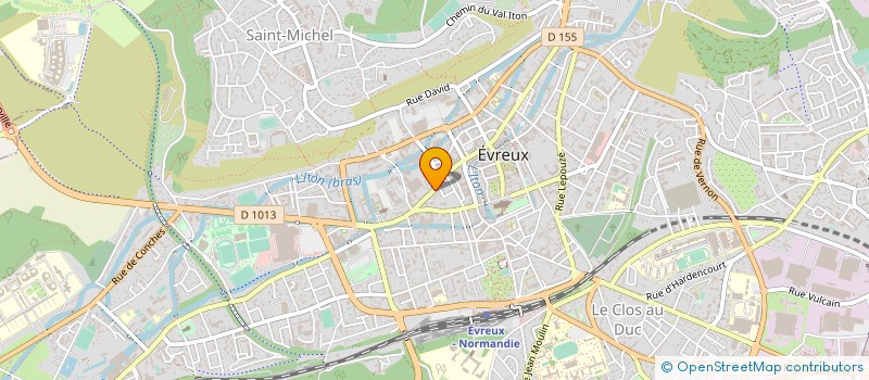 localisation de l'entreprise AUTO ECOLE CONFAIS  EVREUX