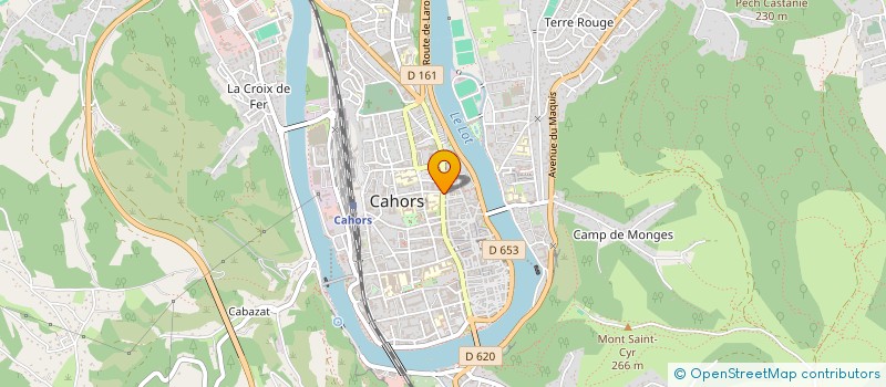 localisation de l'entreprise AUTO ECOLE CRESPO  CAHORS