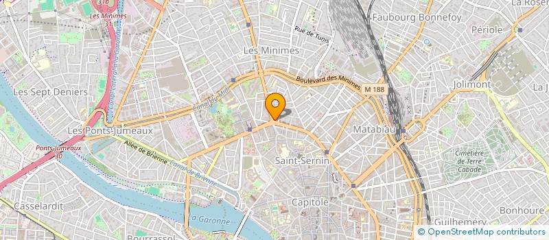 localisation de l'entreprise AUTO ECOLE D'ARCOLE à TOULOUSE