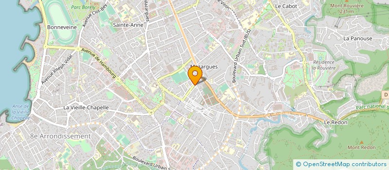 localisation de l'entreprise AUTO ECOLE DE L'OBELISQUE à MARSEILLE