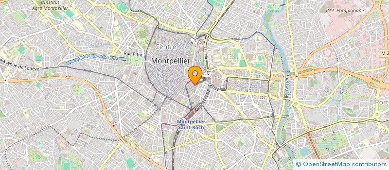 localisation de l'entreprise AUTO ECOLE DE LA COMEDIE THIERRY DELSAUT à MONTPELLIER