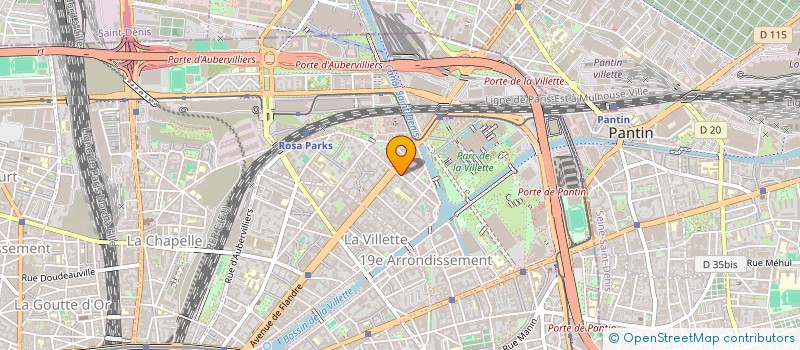 localisation de l'entreprise AUTO ECOLE DE LA GEODE  PARIS