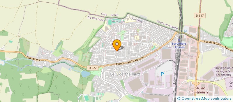 localisation de l'entreprise AUTO ECOLE DE LA REUSSITE  ARGENTEUIL