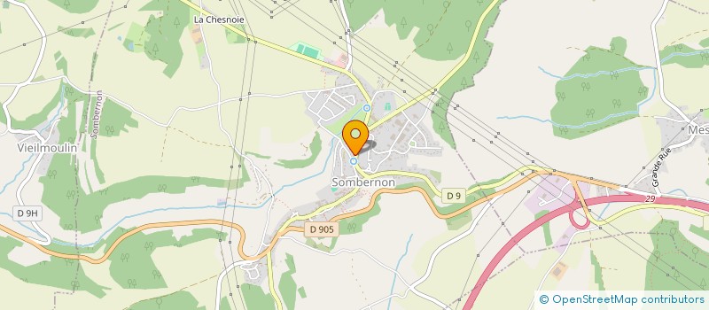 localisation de l'entreprise AUTO ECOLE DE SOMBERNON à SOMBERNON