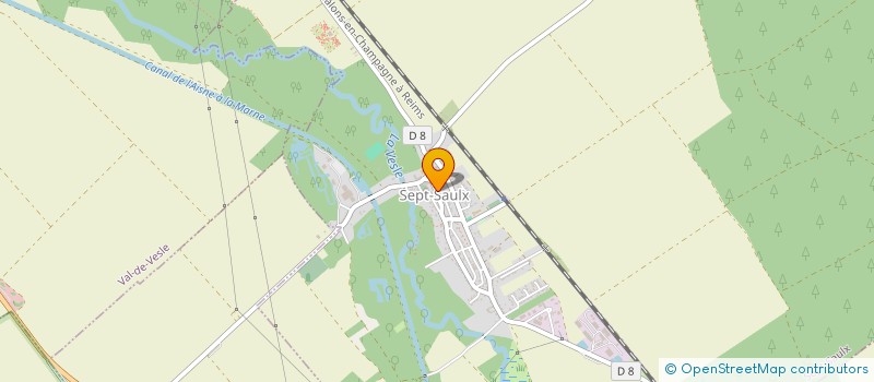 localisation de l'entreprise AUTO-ECOLE DE VERZY  SEPT-SAULX