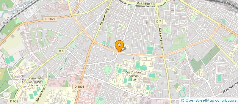 localisation de l'entreprise AUTO ECOLE DELPECH  AMIENS