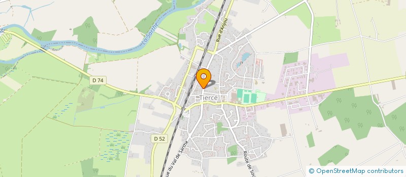 localisation de l'entreprise AUTO ECOLE DES 3 RIVIERES  TIERCE