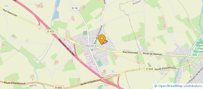 localisation de l'entreprise AUTO ECOLE DES FLANDRES à BAILLEUL