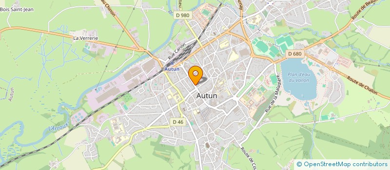 localisation de l'entreprise AUTO ECOLE DESIRE à AUTUN