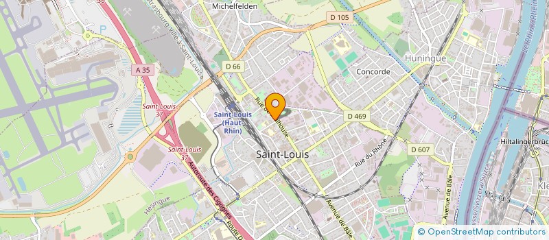 localisation de l'entreprise AUTO ECOLE DIDIER à SAINT-LOUIS