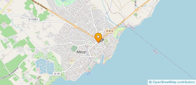localisation de l'entreprise AUTO ECOLE DU BASSIN DE THAU à MEZE