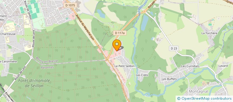 localisation de l'entreprise AUTO ECOLE DU CASTELLET à MONTAGNAT