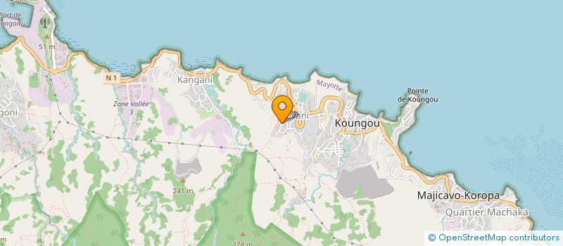 localisation de l'entreprise AUTO-ECOLE DU COIN à KOUNGOU