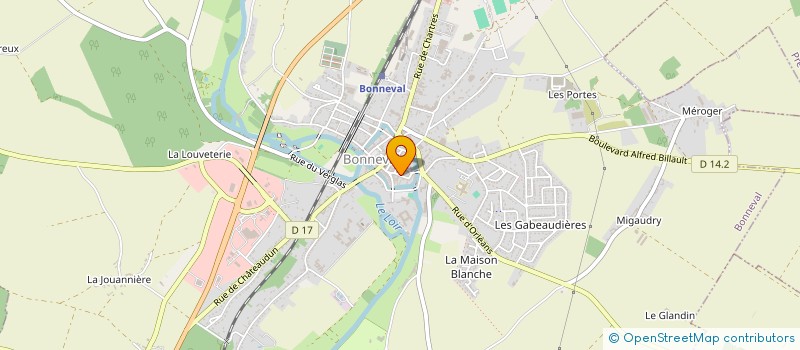 localisation de l'entreprise AUTO ECOLE DU LYCEE à BONNEVAL