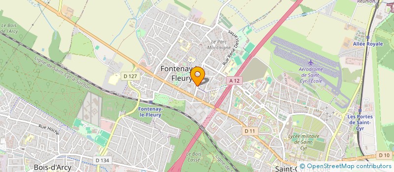 localisation de l'entreprise AUTO-ECOLE DU LYCEE à FONTENAY-LE-FLEURY