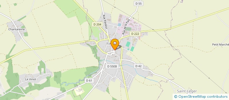 localisation de l'entreprise AUTO ECOLE DU MARCHE à REBAIS