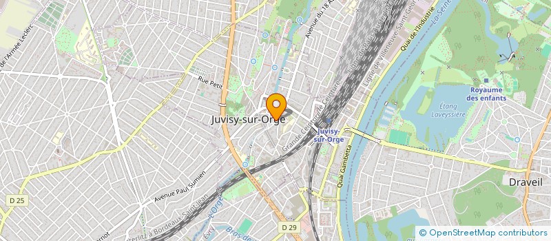 localisation de l'entreprise AUTO ECOLE DU MARCHE à JUVISY-SUR-ORGE