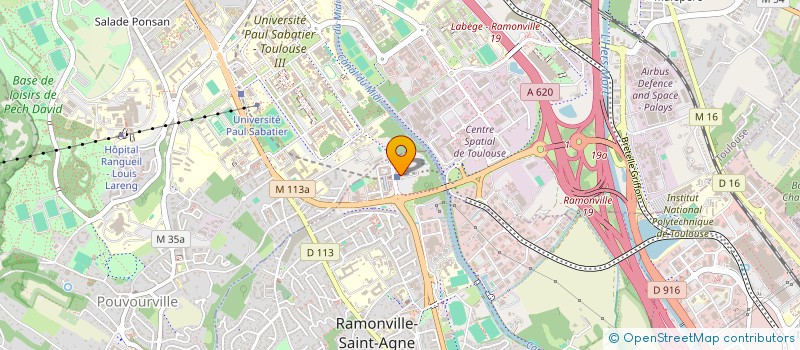 localisation de l'entreprise AUTO-ECOLE DU METRO RAMONVILLE  RAMONVILLE-SAINT-AGNE