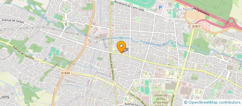 localisation de l'entreprise AUTO-ECOLE DU PARC à LESCAR