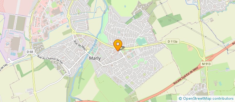 localisation de l'entreprise AUTO ECOLE DU SAULNOY à MARLY