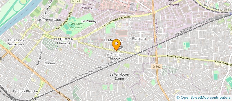 localisation de l'entreprise AUTO-ECOLE DU THEATRE à SARTROUVILLE