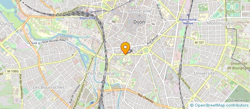 localisation de l'entreprise AUTO ECOLE DU TRANSVAAL à DIJON