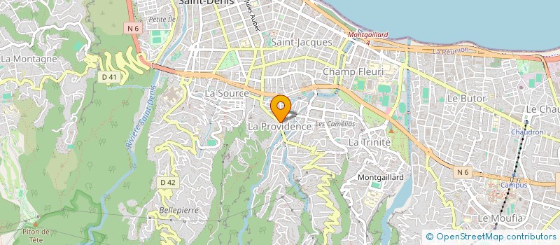 localisation de l'entreprise AUTO ECOLE DUO PROV'  SAINT-DENIS