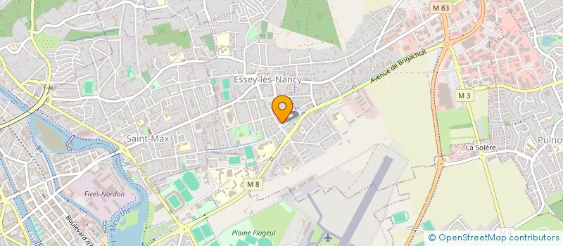 localisation de l'entreprise AUTO-ECOLE DYNA'CONDUITE  ESSEY-LES-NANCY