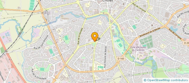 localisation de l'entreprise AUTO ECOLE ELA à CHOLET