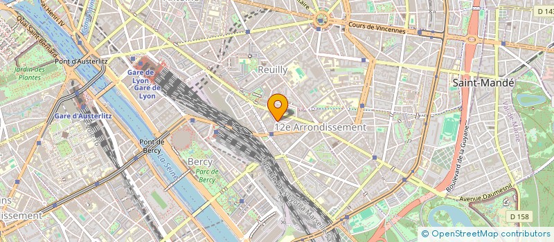 localisation de l'entreprise AUTO ECOLE ELISA LEMONNIER à PARIS