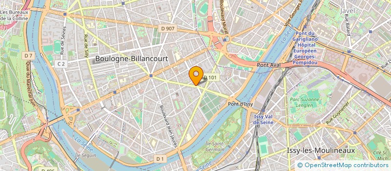localisation de l'entreprise AUTO ECOLE ELITE 92 à NEUILLY-SUR-SEINE