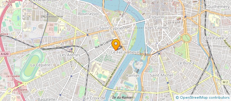 localisation de l'entreprise AUTO-ECOLE ETOILE FER A CHEVAL à TOULOUSE