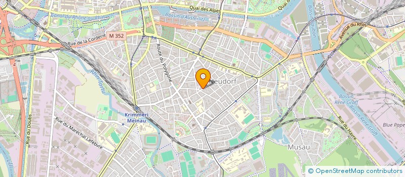 localisation de l'entreprise AUTO ECOLE EVASION à STRASBOURG