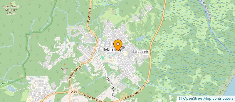 localisation de l'entreprise AUTO-ECOLE EXPERT MATOURY à MATOURY
