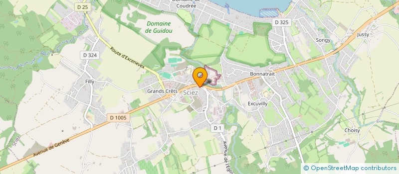 localisation de l'entreprise AUTO-ECOLE FCBI  SCIEZ