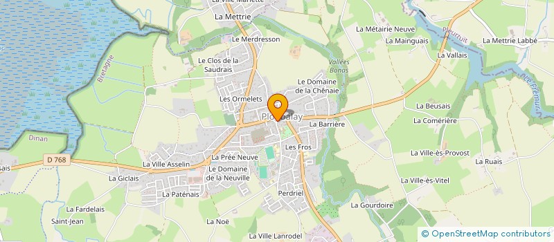 localisation de l'entreprise AUTO ECOLE FERET  BEAUSSAIS-SUR-MER