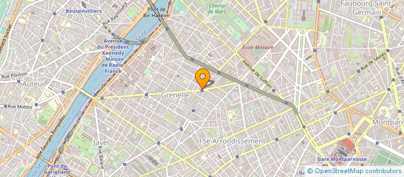 localisation de l'entreprise AUTO ECOLE FONDARY COMMERCE à PARIS
