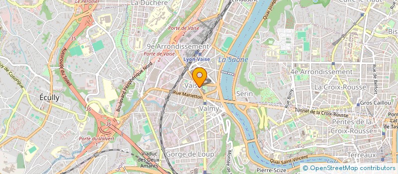 localisation de l'entreprise AUTO ECOLE GERARD SARL  LYON