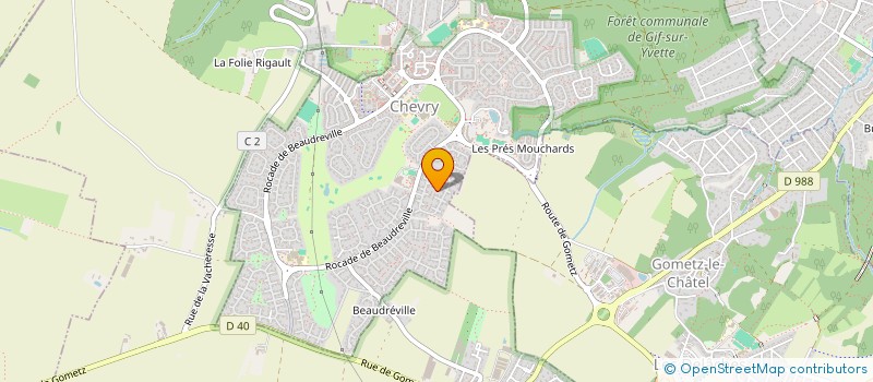 localisation de l'entreprise AUTO ECOLE GIFFOISE  GIF SUR YVETTE