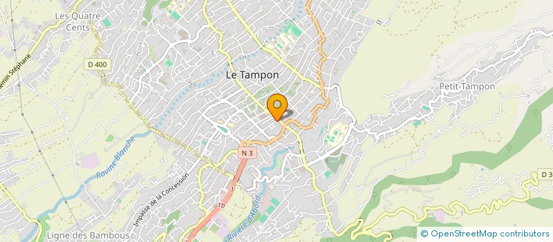 localisation de l'entreprise AUTO-ECOLE GONTHIER à LE TAMPON