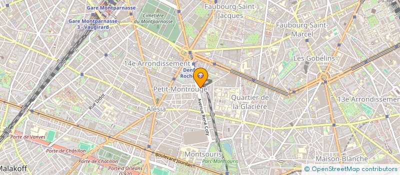localisation de l'entreprise AUTO ECOLE GP CONDUITE à PARIS