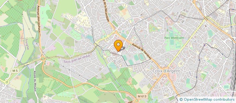 localisation de l'entreprise AUTO ECOLE ICA à MONTPELLIER